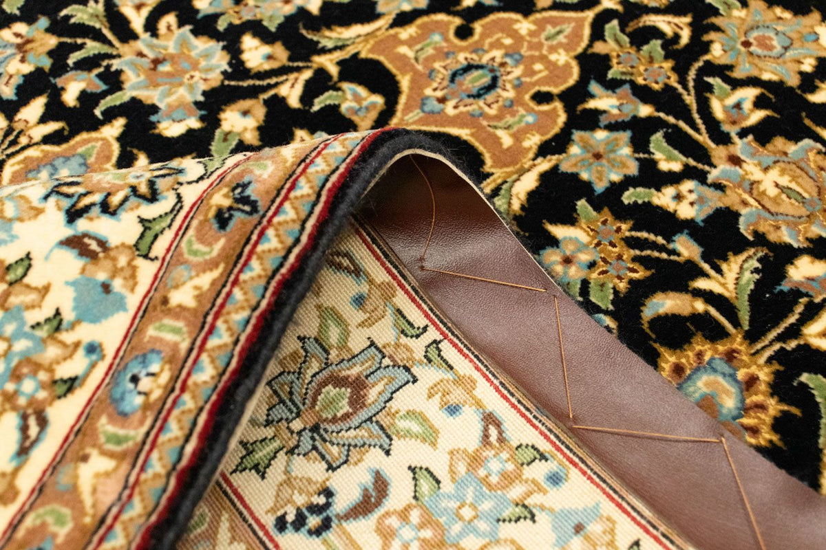 Persisk matta - Ghom - 160 x 102 cm - svart