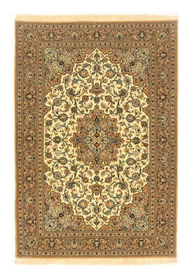 Persisk matta - Ghom - 156 x 107 cm - beige
