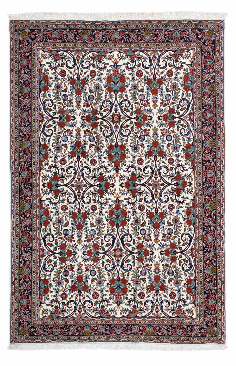 Persisk matta - Bijar - 215 x 137 cm - beige