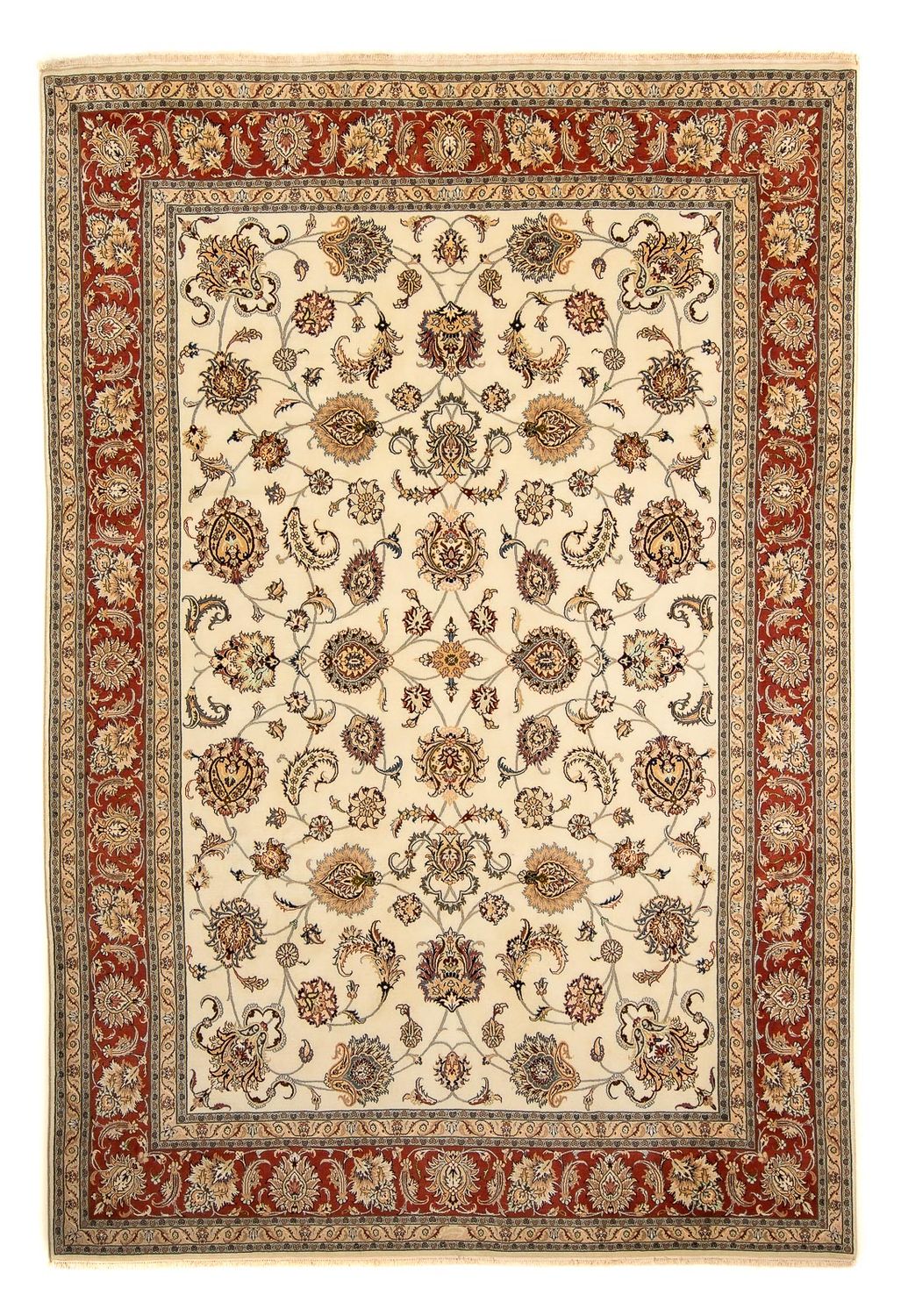 Persisk matta - Tabriz - Royal - 363 x 245 cm - beige