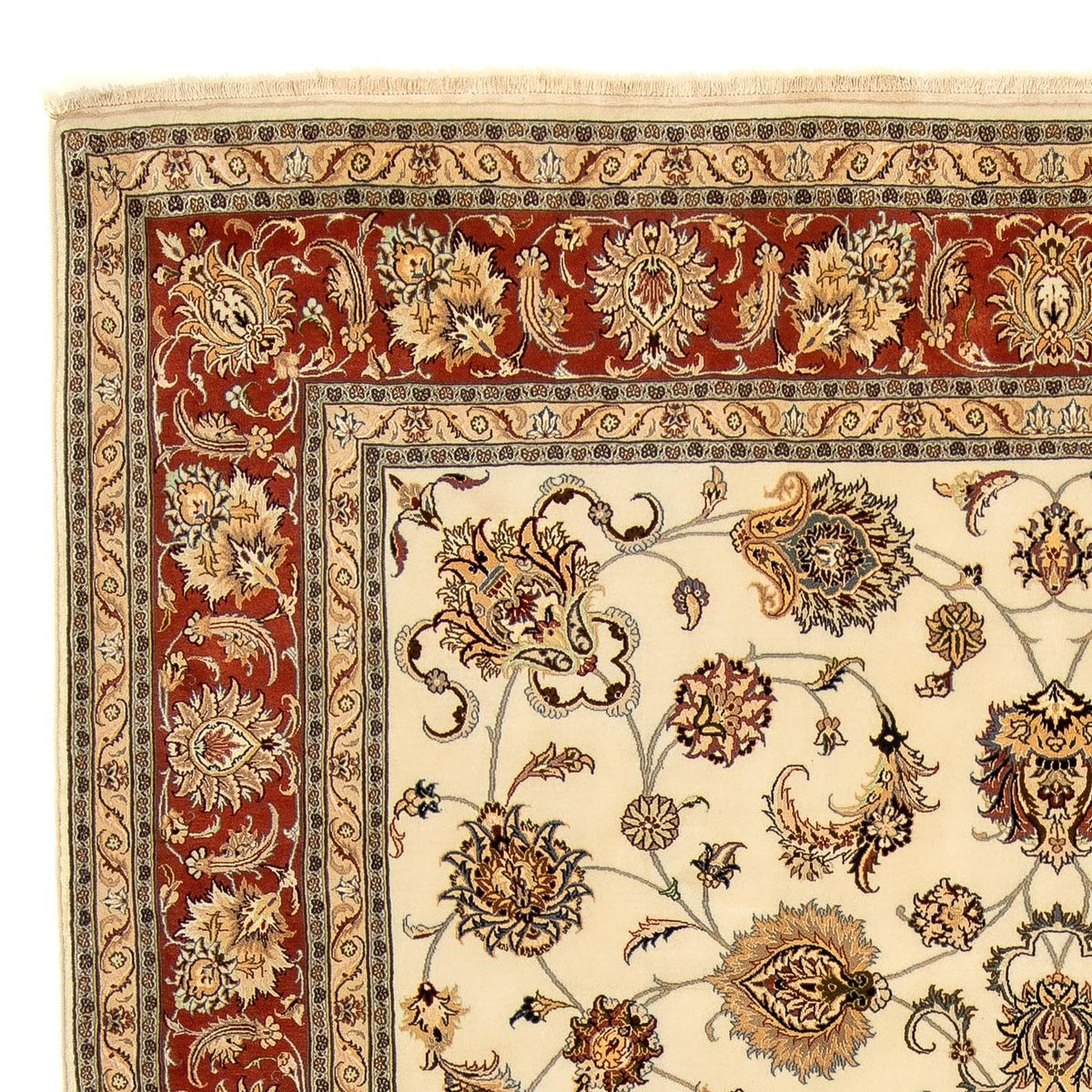Persisk matta - Tabriz - Royal - 363 x 245 cm - beige