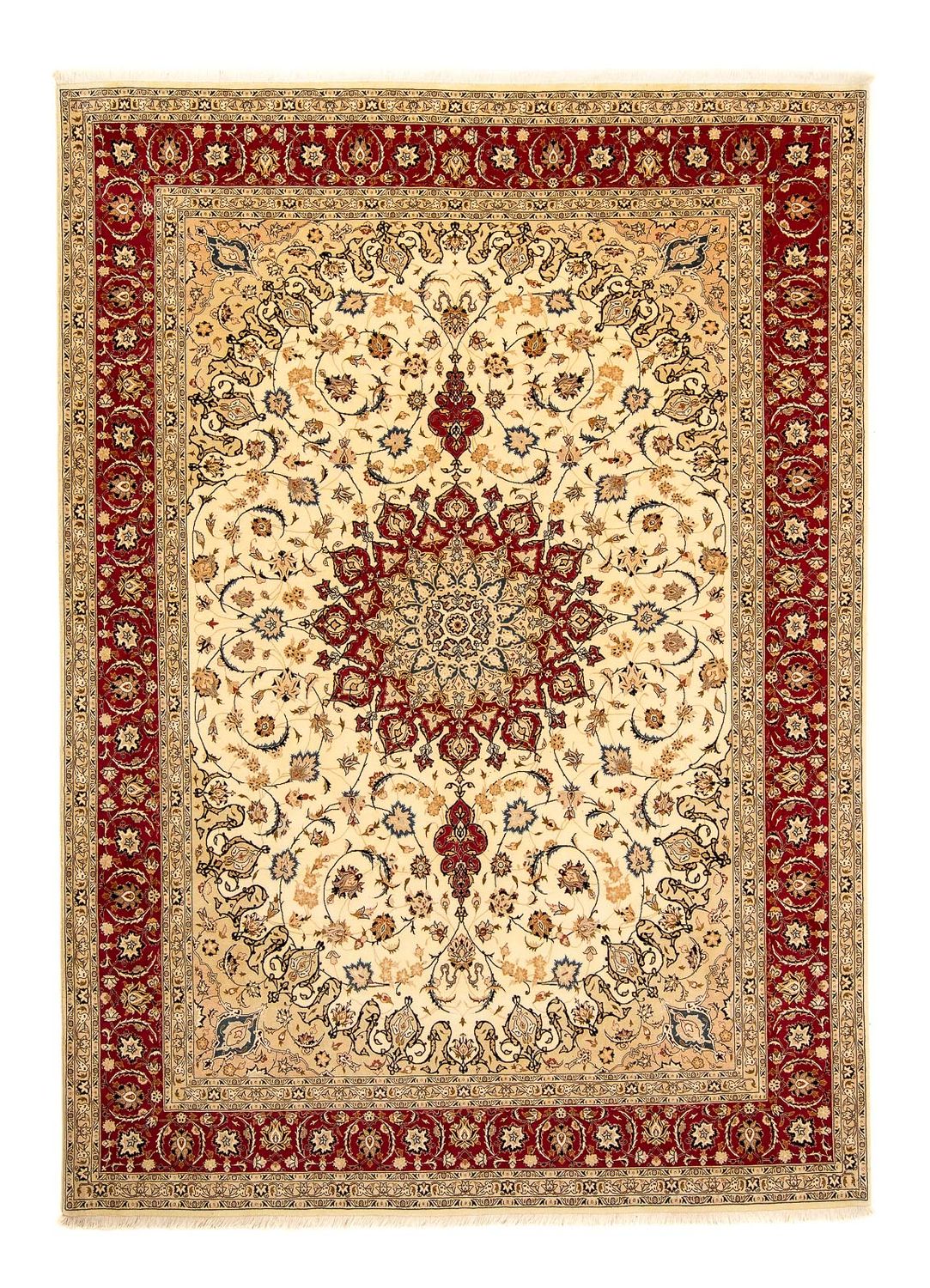 Persisk matta - Tabriz - Royal - 335 x 254 cm - beige