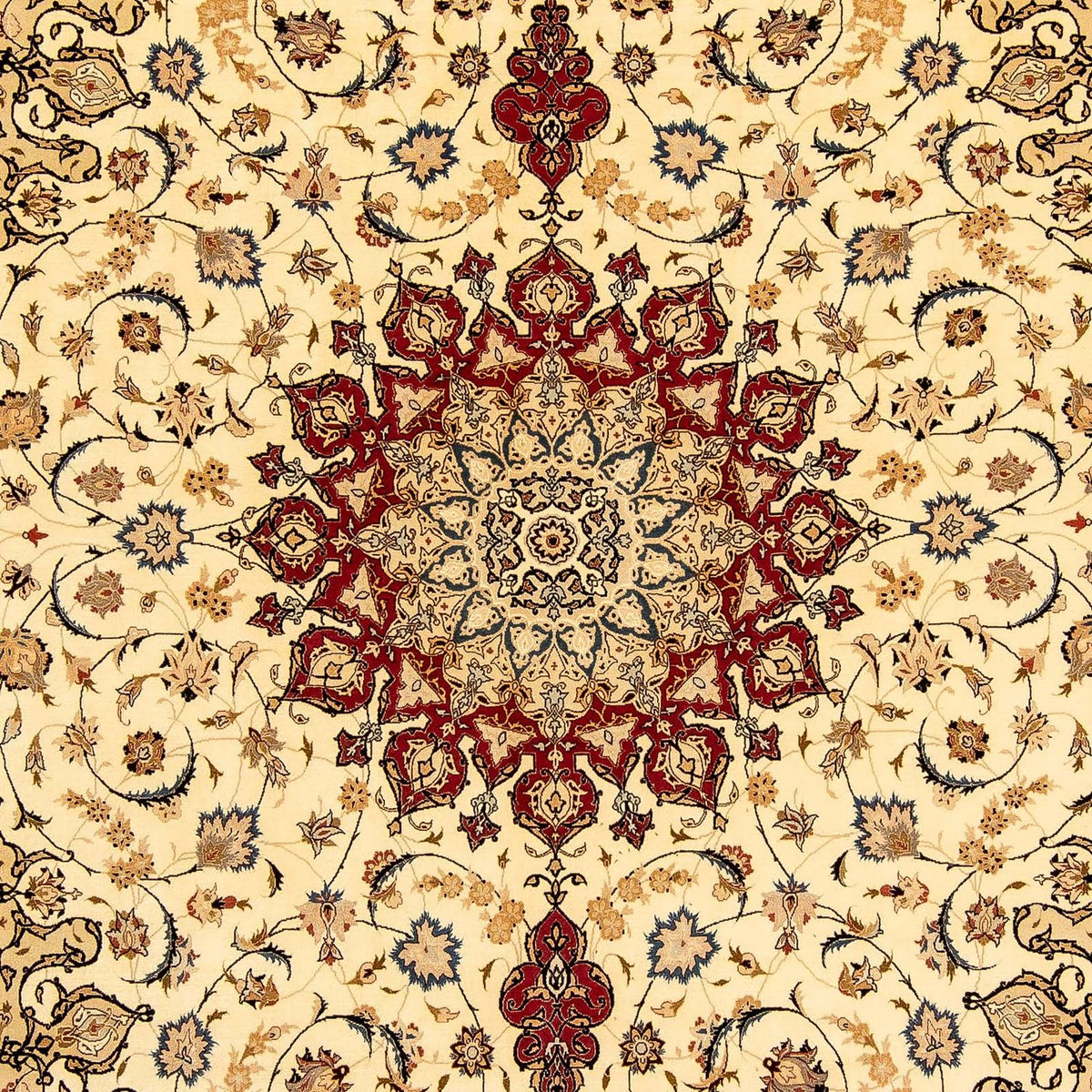 Persisk matta - Tabriz - Royal - 335 x 254 cm - beige