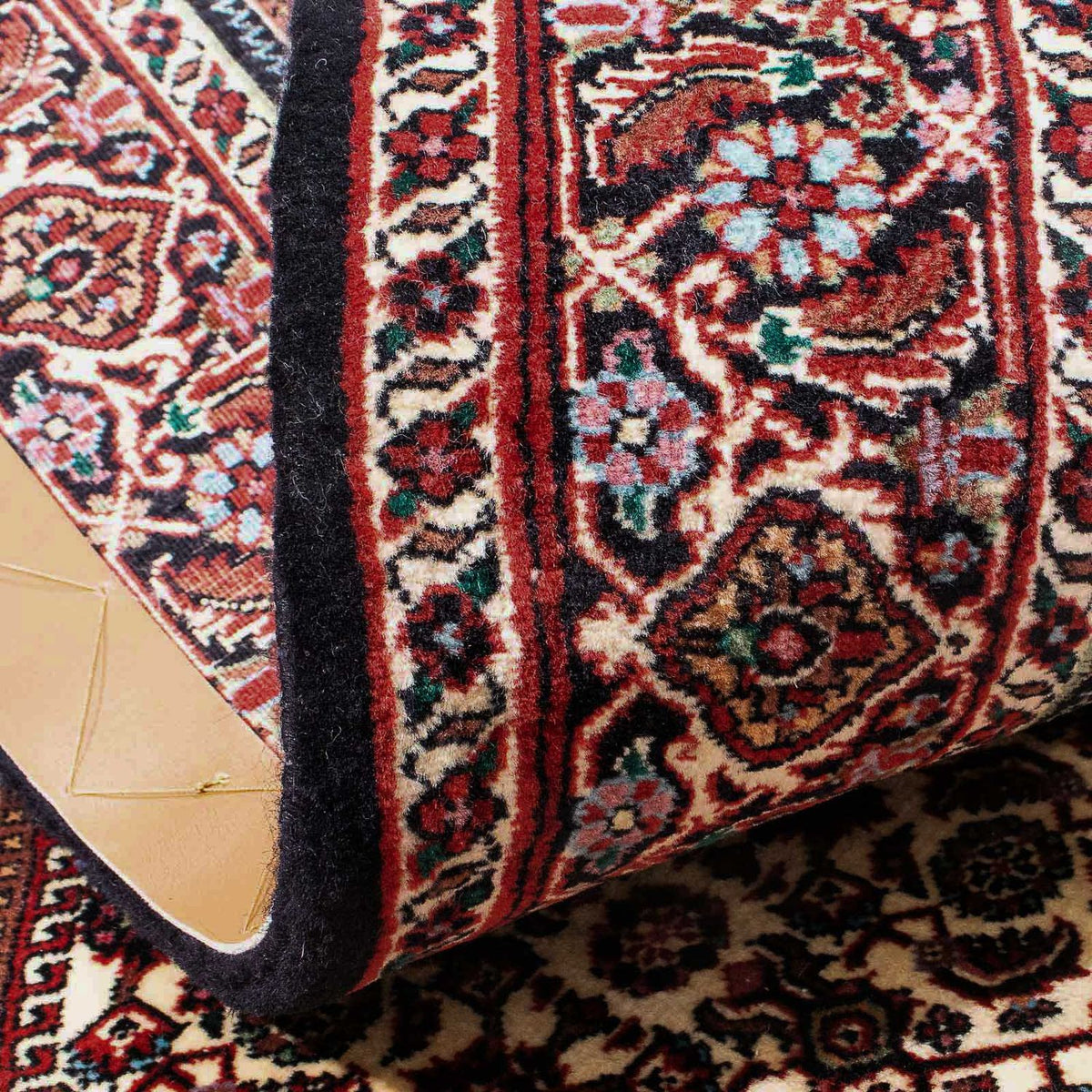 Persisk matta - Bijar - 170 x 112 cm - beige