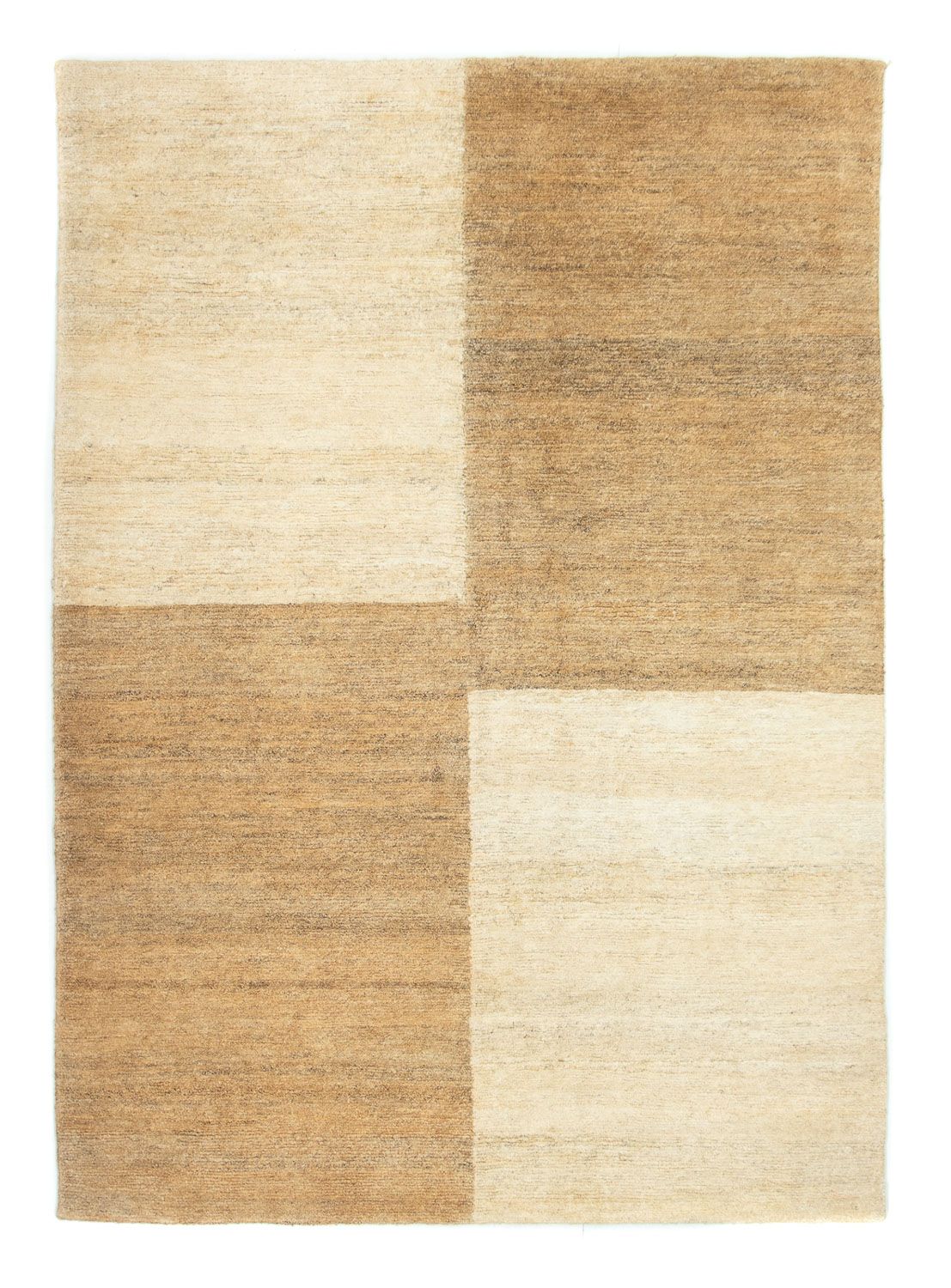 Nepal mattan - 201 x 146 cm - beige