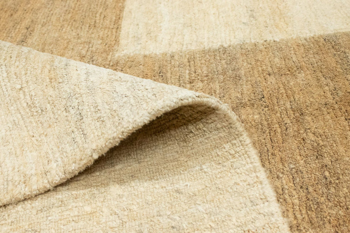 Nepal mattan - 201 x 146 cm - beige