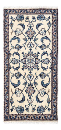 Persisk matta - Nain - 136 x 65 cm - beige