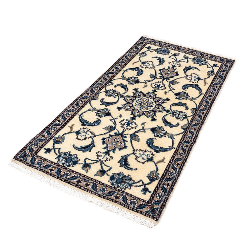 Persisk matta - Nain - 136 x 65 cm - beige