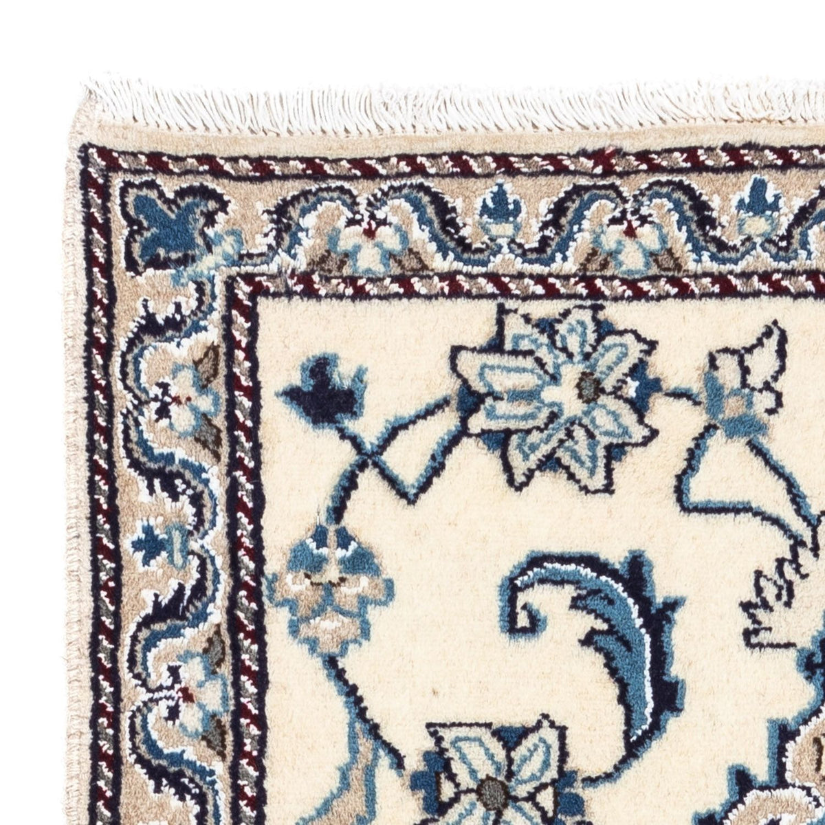 Persisk matta - Nain - 139 x 65 cm - beige