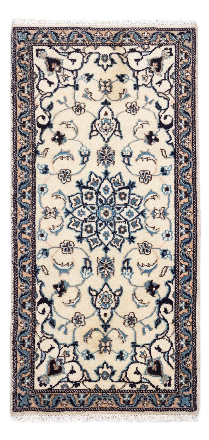 Persisk matta - Nain - 139 x 70 cm - beige