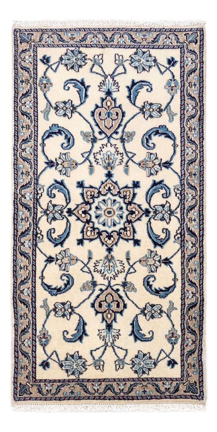Persisk matta - Nain - 130 x 69 cm - beige