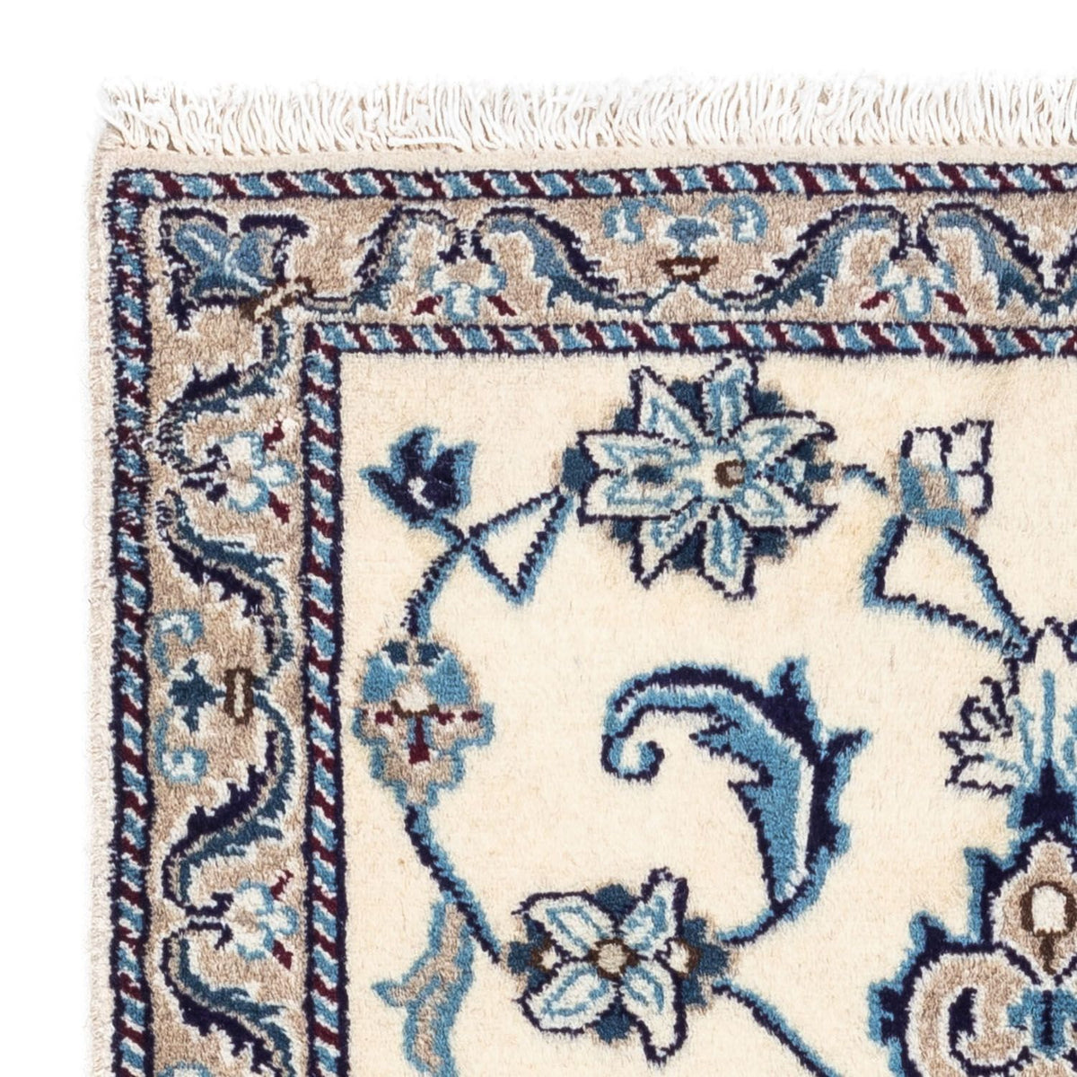 Persisk matta - Nain - 130 x 69 cm - beige