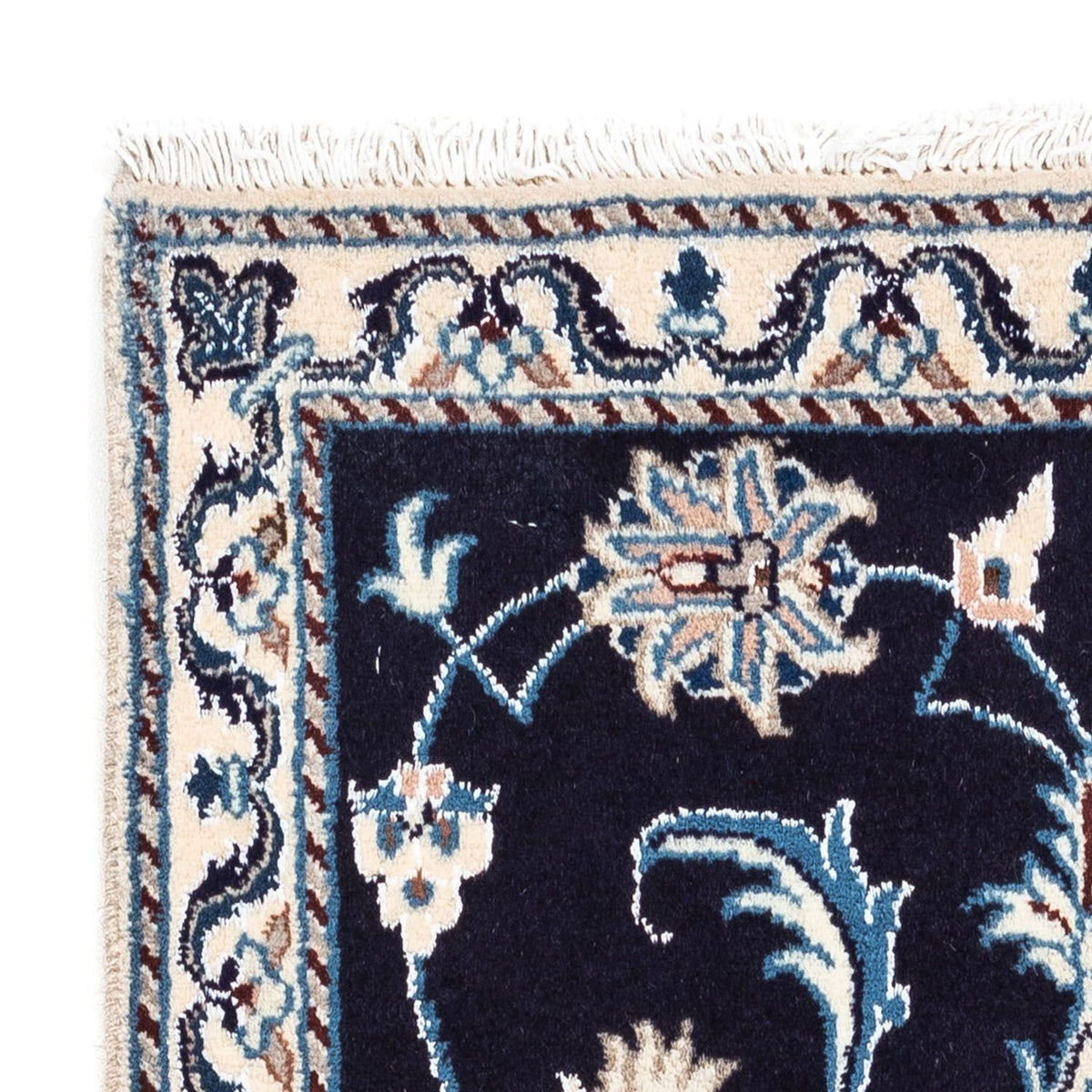 Persisk matta - Nain - 143 x 70 cm - mörkblå
