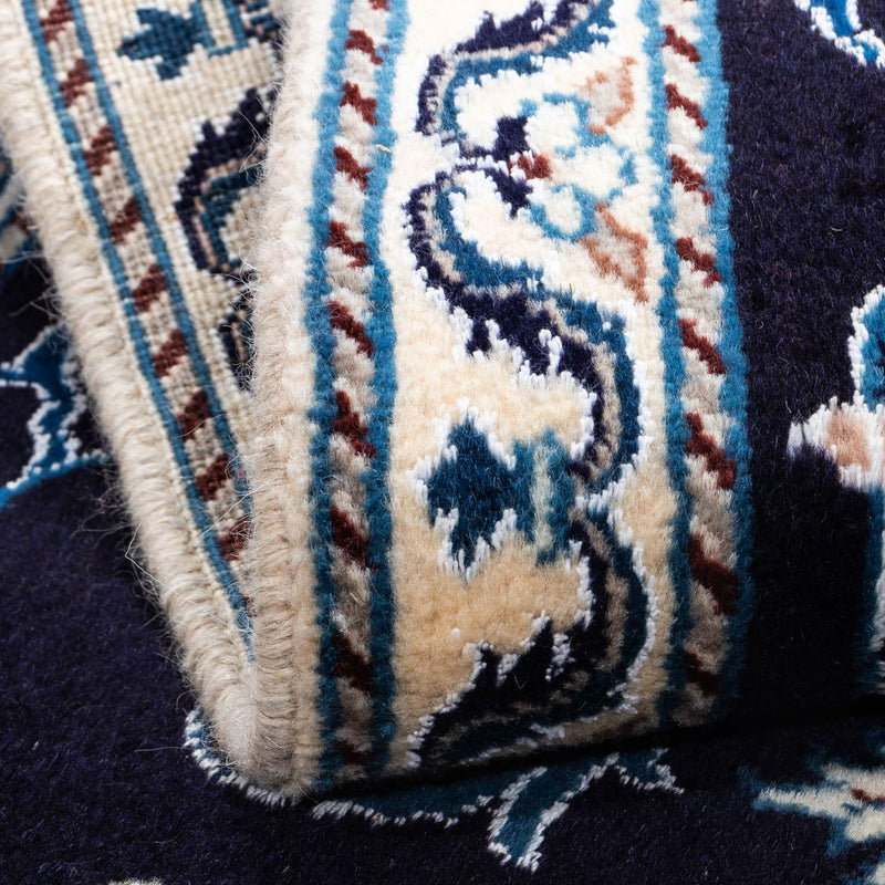 Persisk matta - Nain - 143 x 70 cm - mörkblå