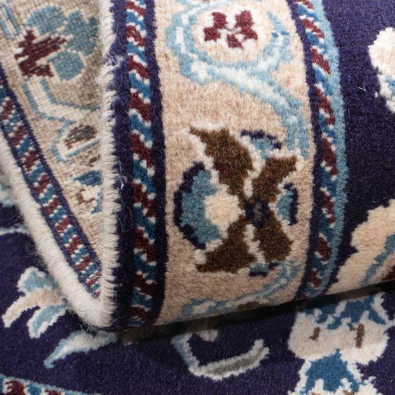 Persisk matta - Nain - 139 x 89 cm - mörkblå