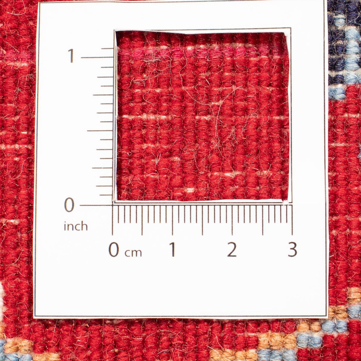 Persisk matta - Nain - 127 x 84 cm - mörkröd