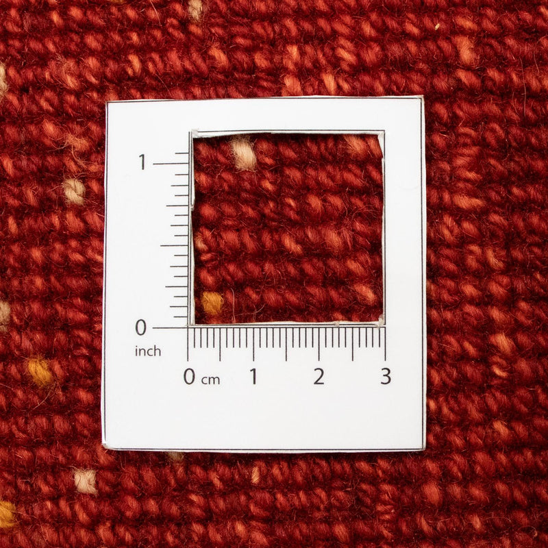 Gabbeh-matta - persisk - 227 x 166 cm - röd