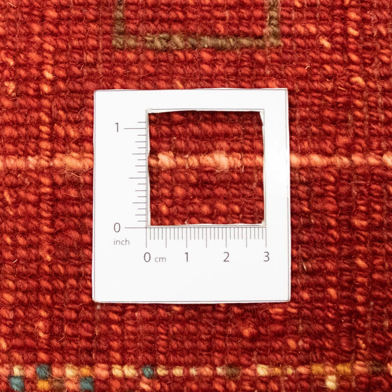 Gabbeh-matta - persisk - 220 x 170 cm - röd