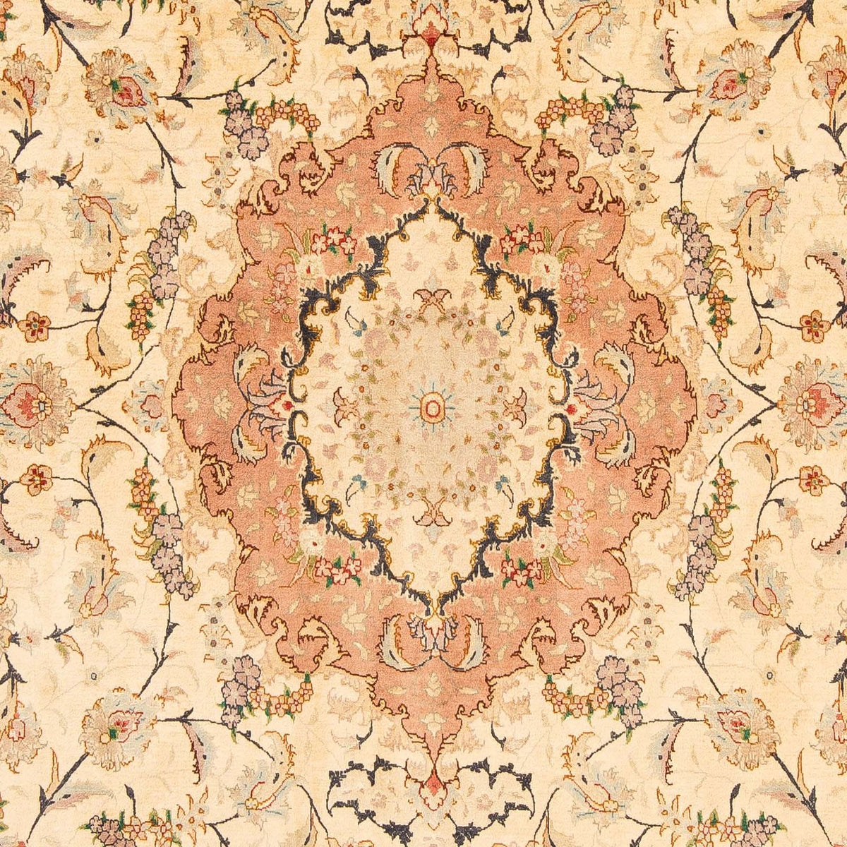 Persisk matta - Tabriz - Royal - 305 x 201 cm - beige