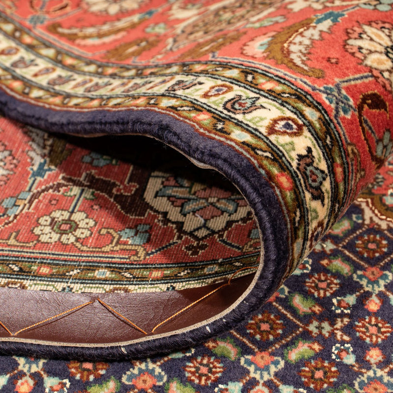 Persisk matta - Tabriz kvadrat  - 201 x 195 cm - mörkblå