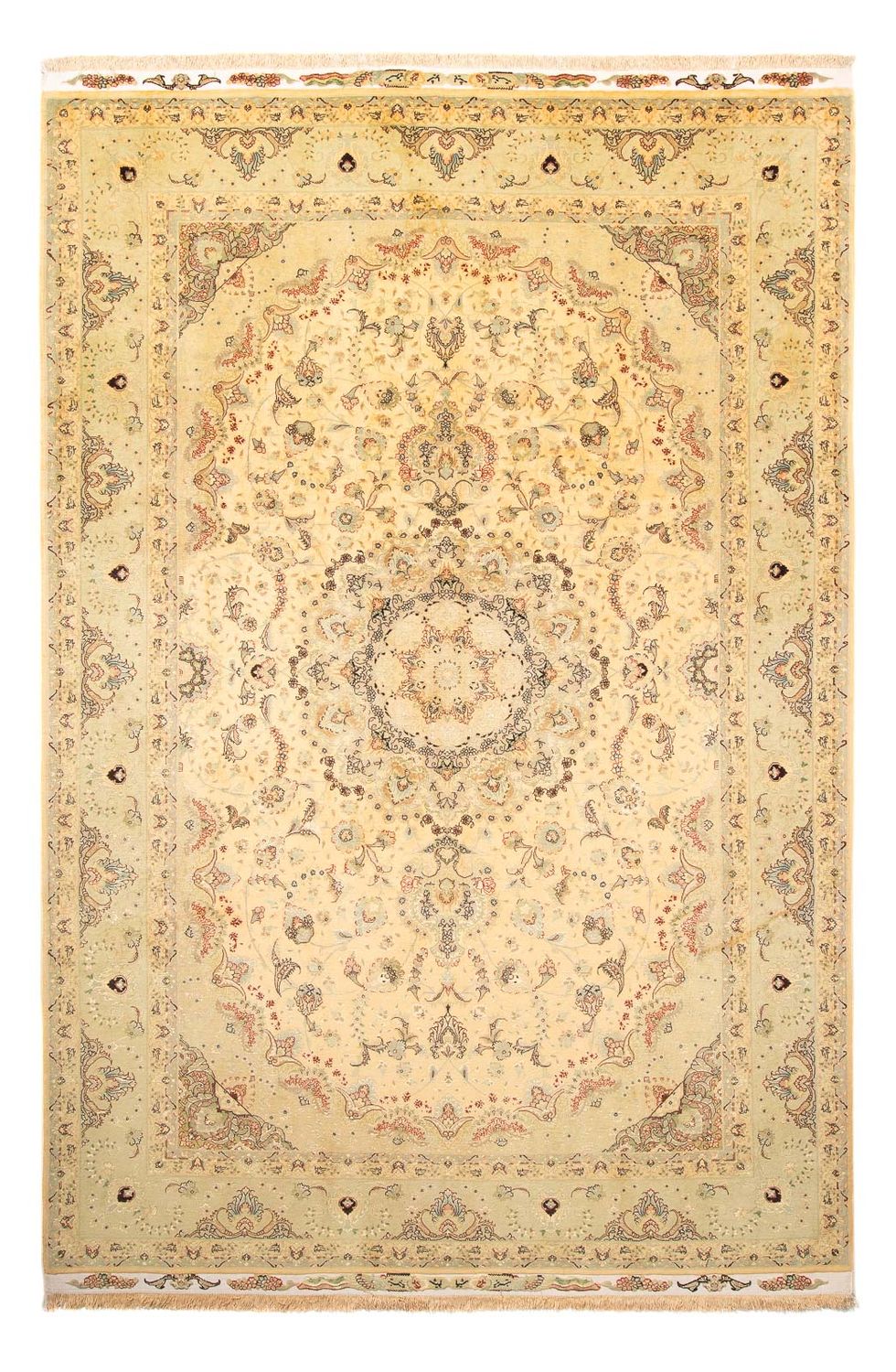 Persisk matta - Tabriz - Royal - 312 x 200 cm - beige