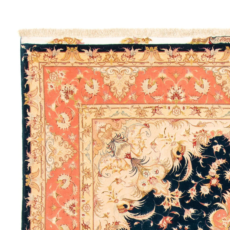 Persisk matta - Tabriz - Royal - 308 x 200 cm - mörkblå