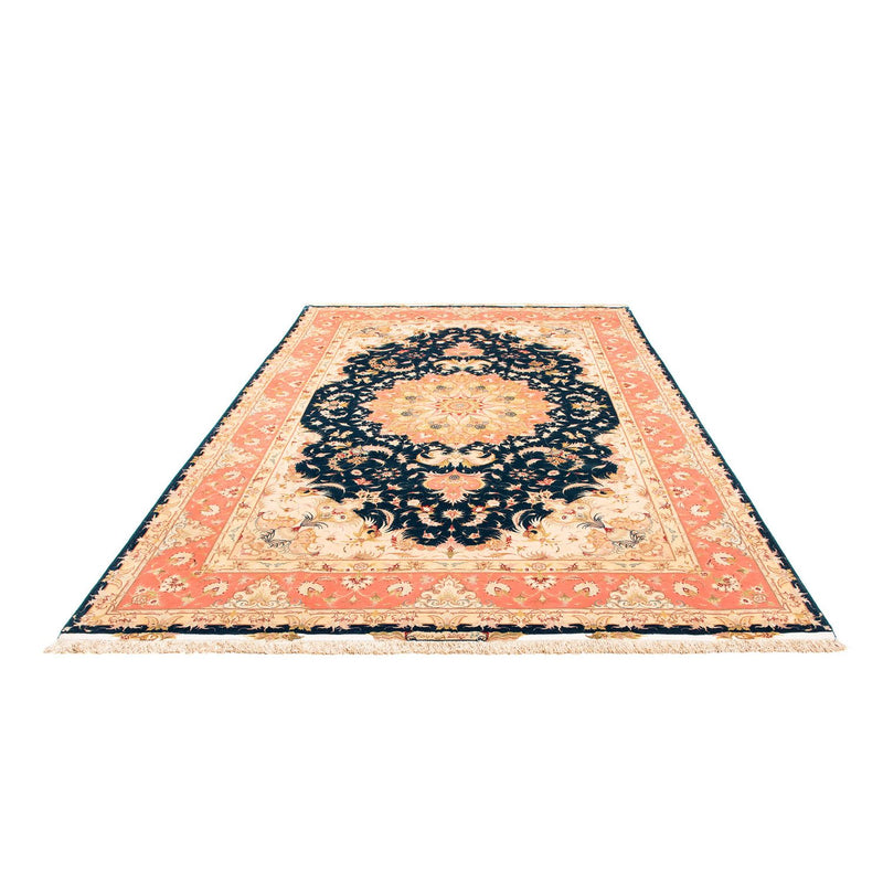 Persisk matta - Tabriz - Royal - 308 x 200 cm - mörkblå
