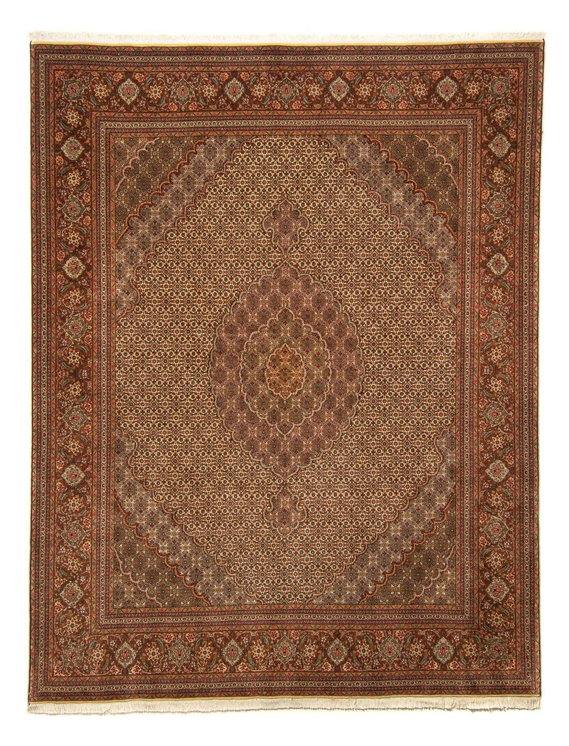Persisk matta - Tabriz - 250 x 200 cm - brun