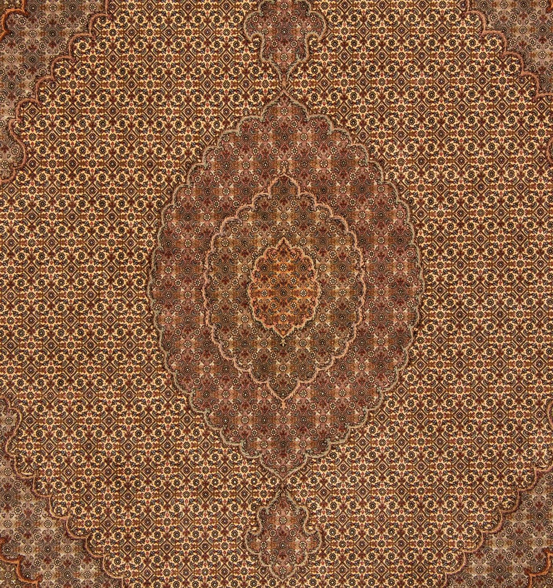 Persisk matta - Tabriz - 250 x 200 cm - brun