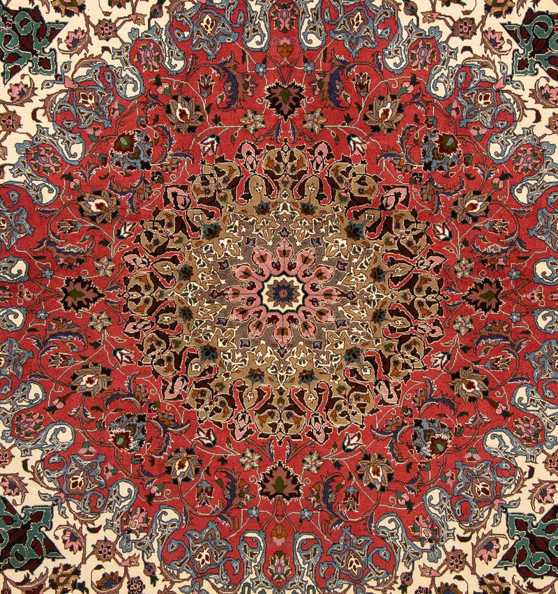 Persisk matta - Tabriz - Royal kvadrat  - 202 x 200 cm - flerfärgad