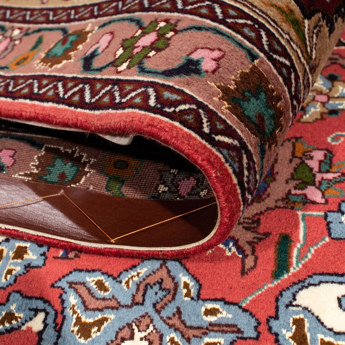 Persisk matta - Tabriz - Royal kvadrat  - 202 x 200 cm - flerfärgad