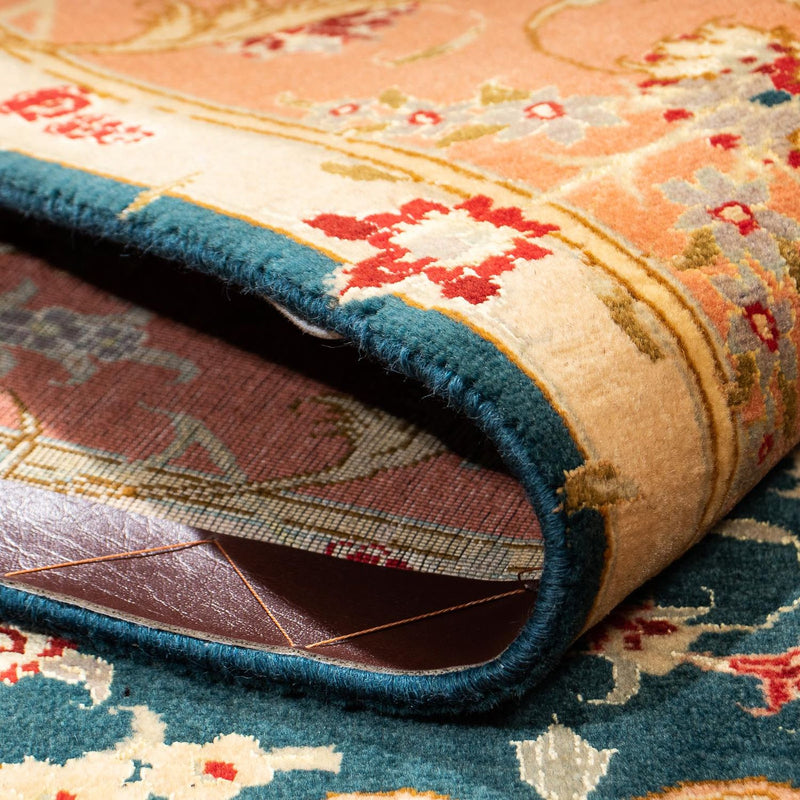 Persisk matta - Tabriz - Royal - 202 x 152 cm - mörkblå