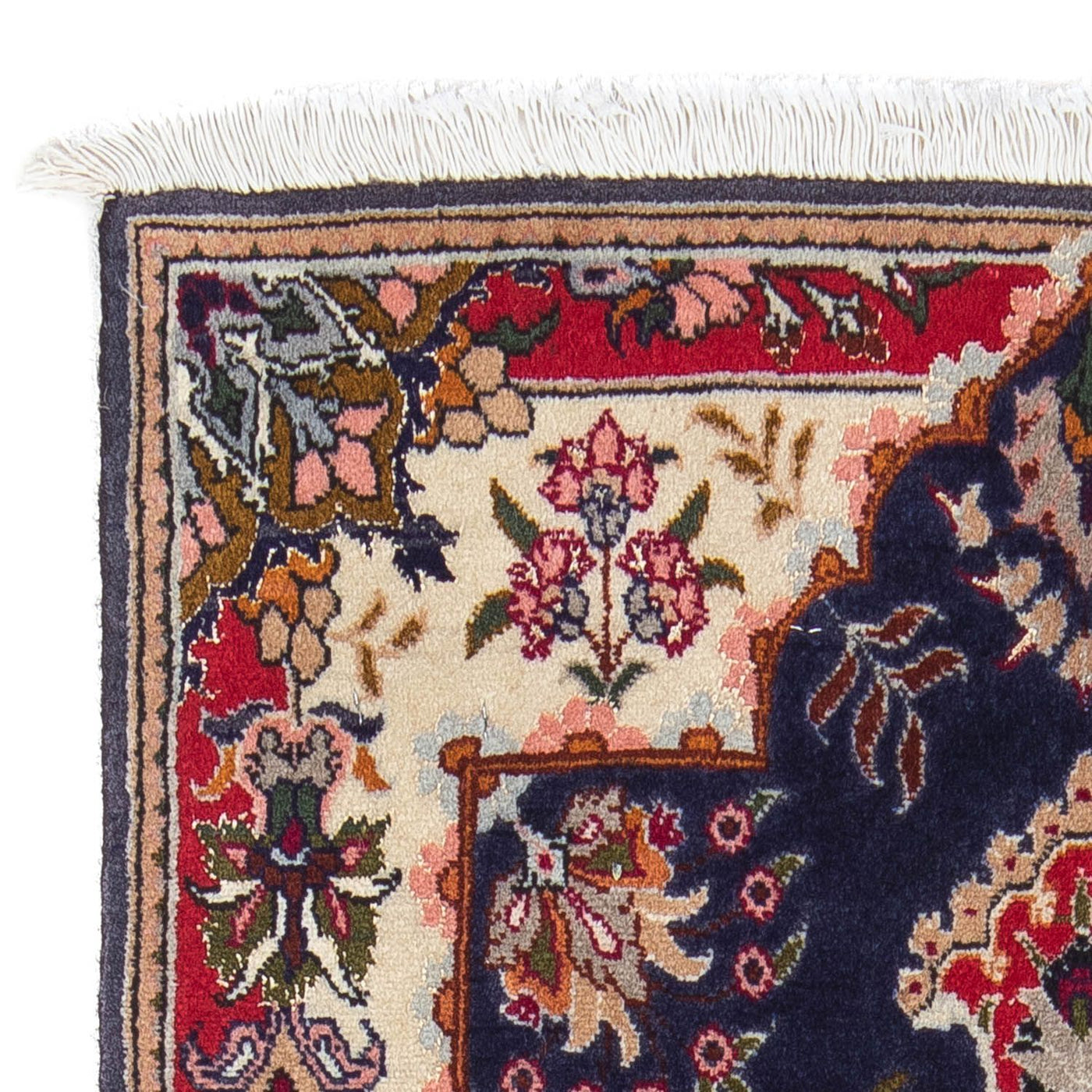 Persisk matta - Tabriz - Royal - 93 x 61 cm - mörkblå