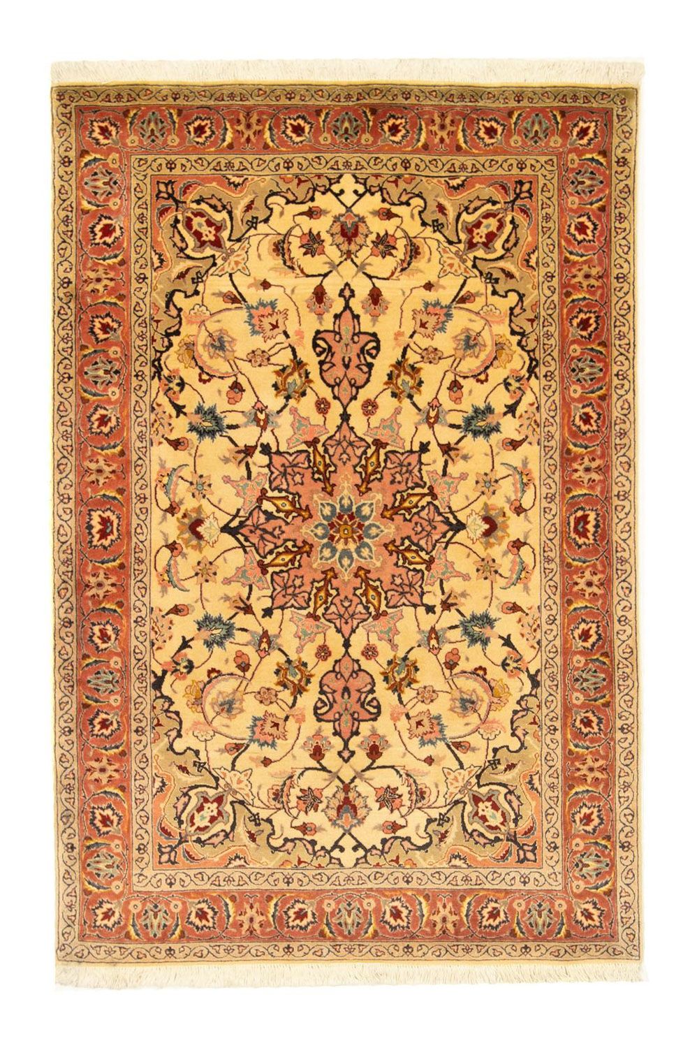 Persisk matta - Tabriz - Royal - 153 x 100 cm - beige