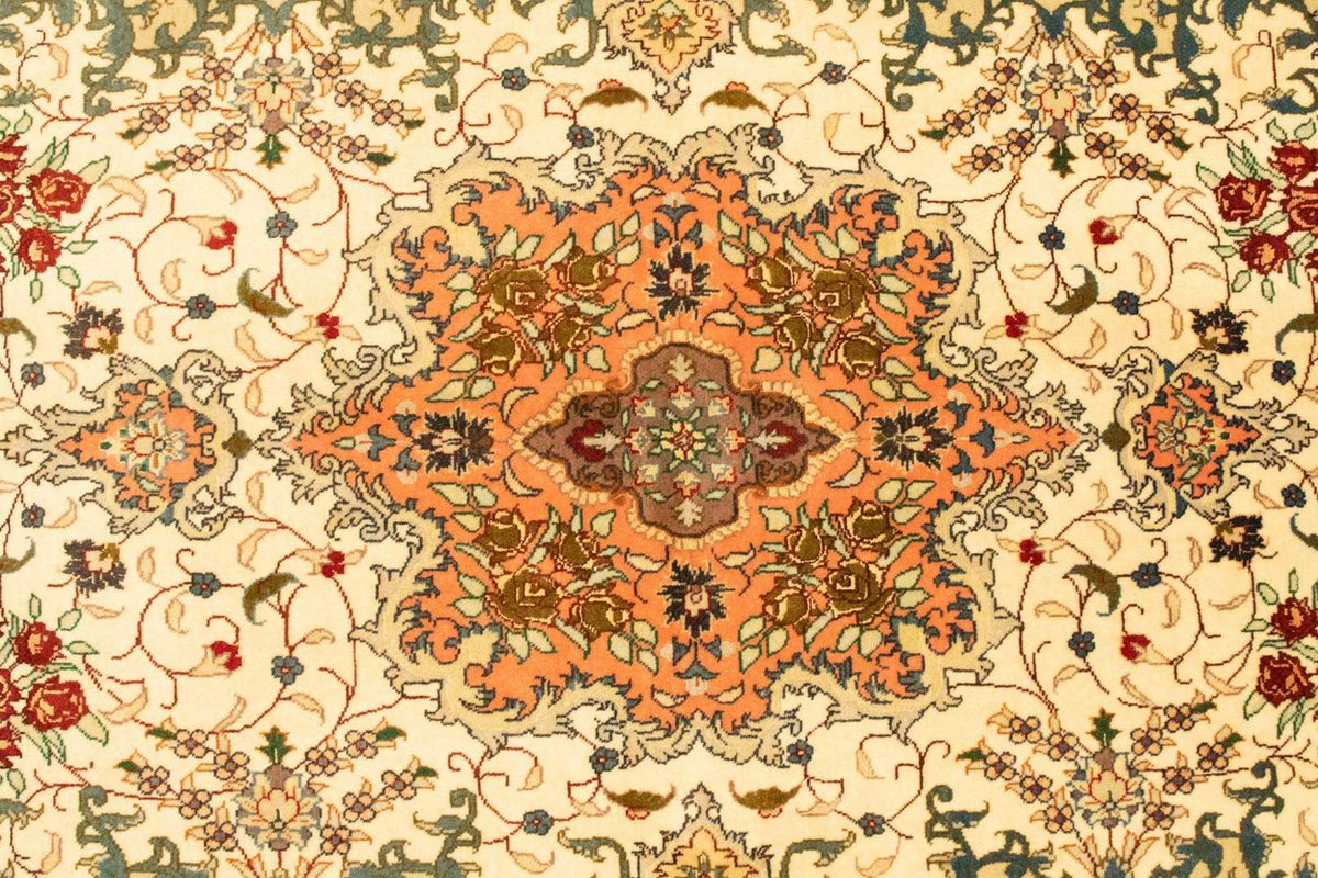 Persisk matta - Tabriz - Royal - 155 x 101 cm - beige