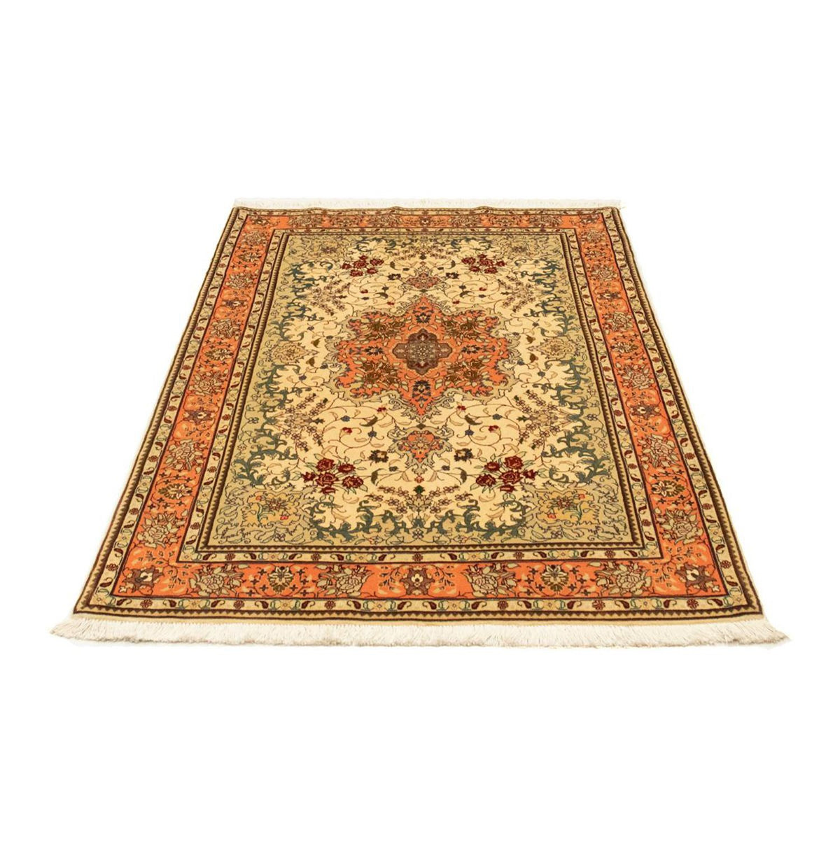 Persisk matta - Tabriz - Royal - 155 x 101 cm - beige