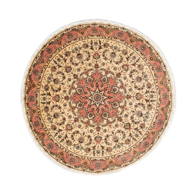 Tabriz - 50 Raj Mattan 150x150cm - Persisk matta