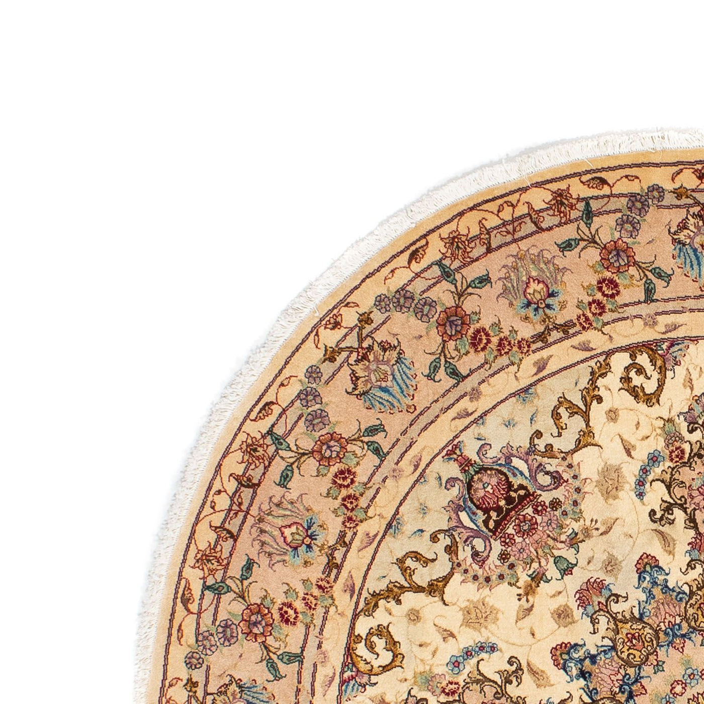 Tabriz - 50 Raj Mattan 150x150cm - Persisk matta