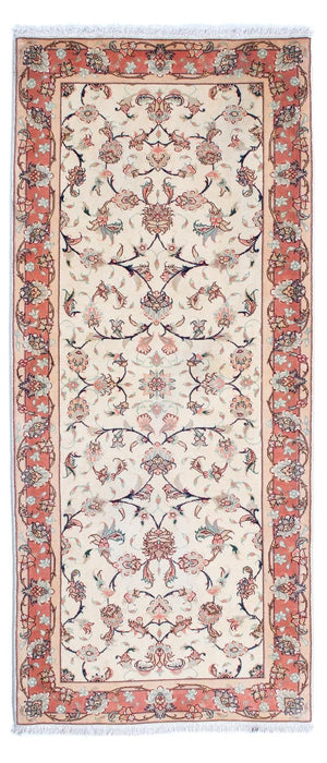Runner Persisk matta - Tabriz - Royal - 183 x 77 cm - beige