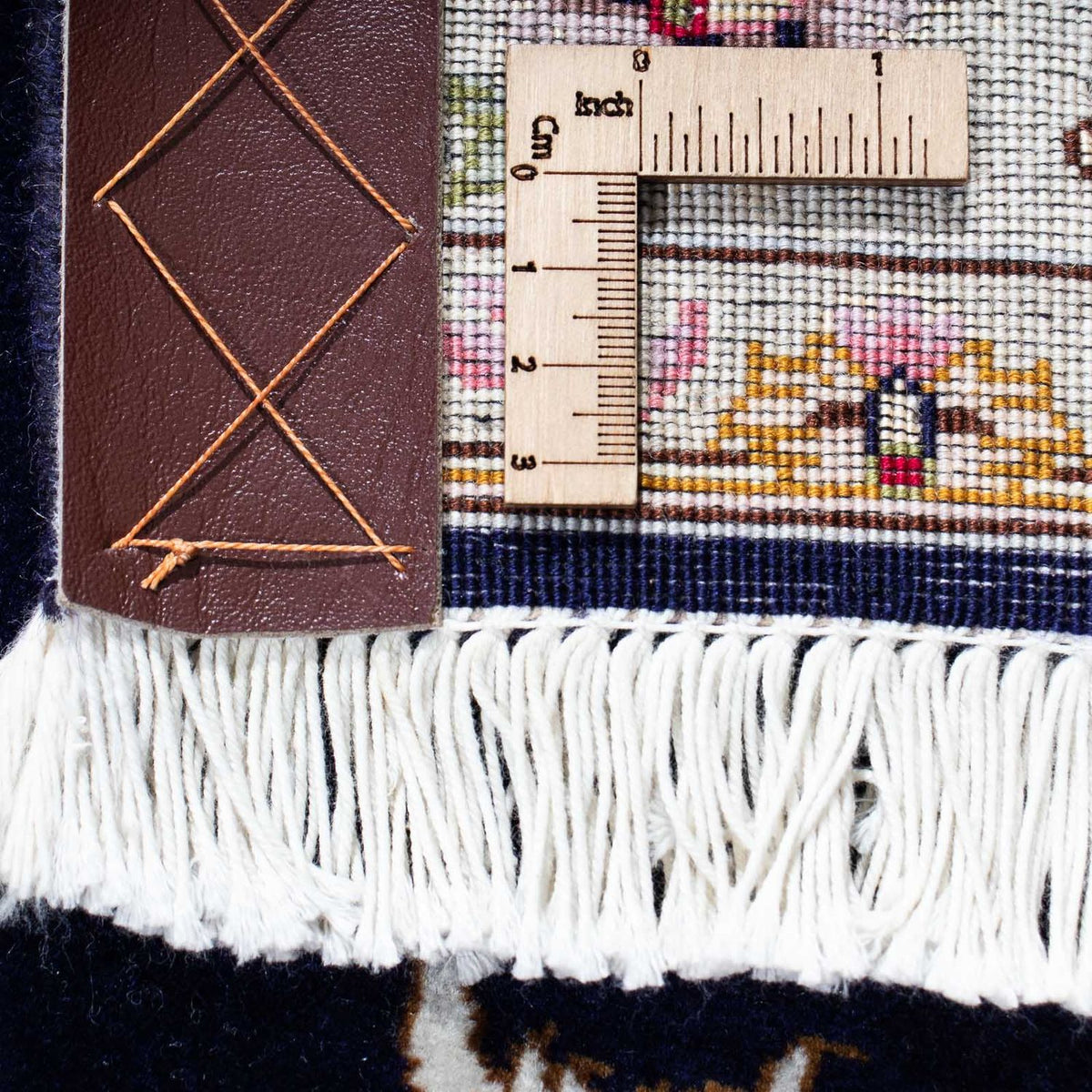 Runner Persisk matta - Tabriz - Royal - 198 x 82 cm - mörkblå