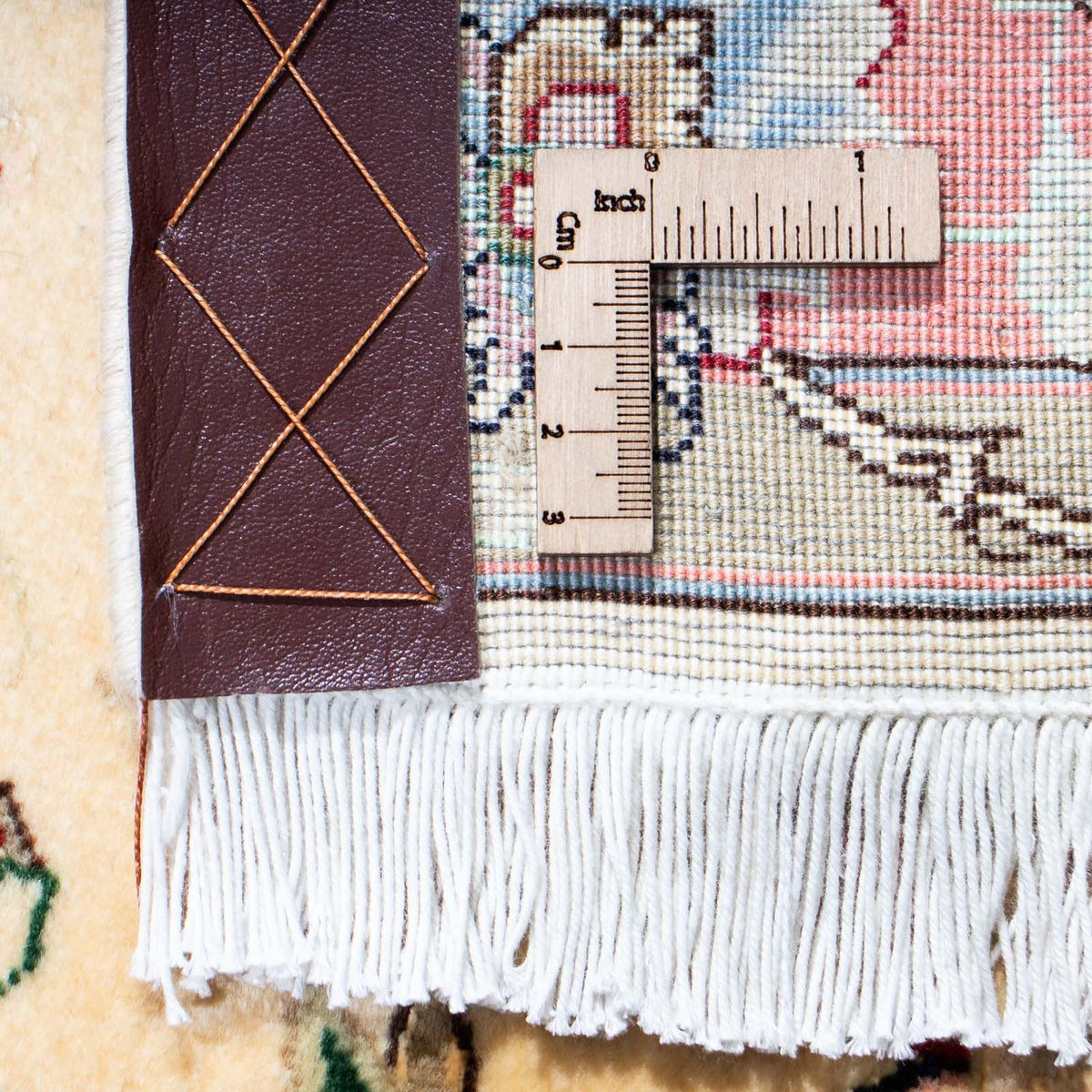 Runner Persisk matta - Tabriz - Royal - 200 x 77 cm - beige