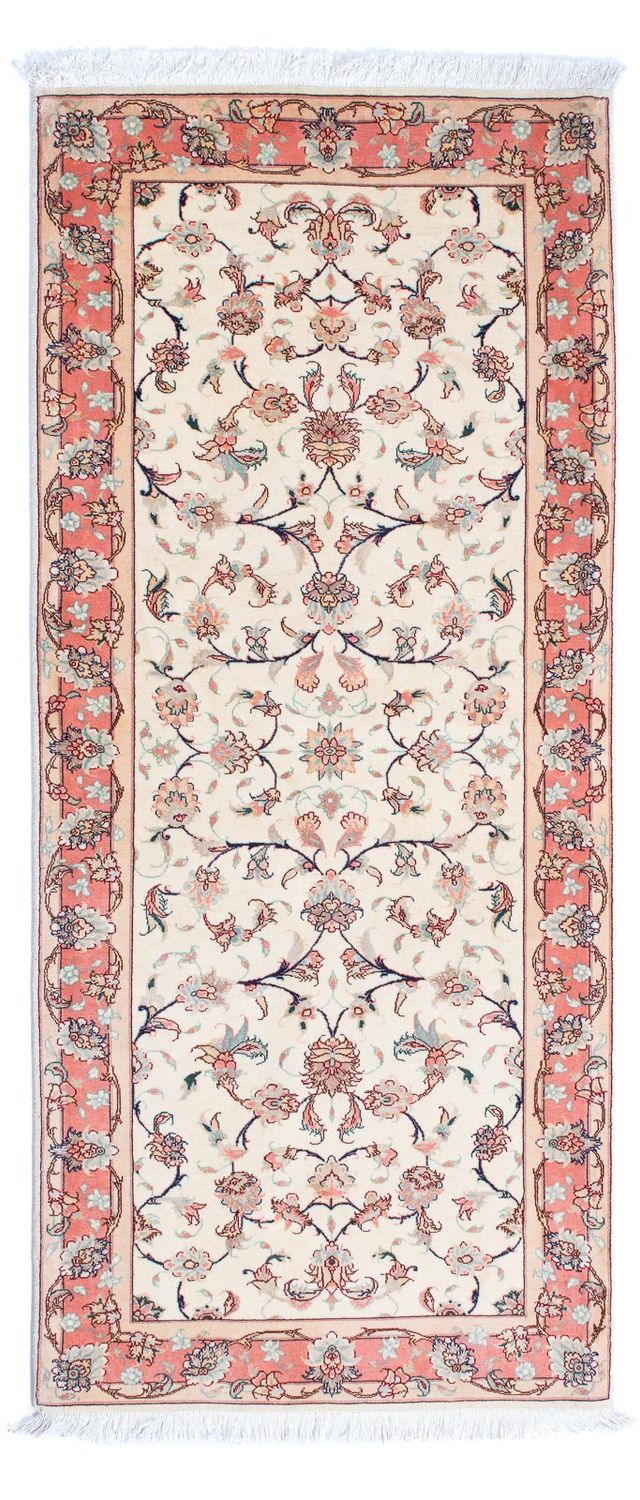 Runner Persisk matta - Tabriz - Royal - 187 x 77 cm - beige