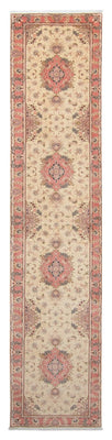 Runner Persisk matta - Tabriz - Royal - 410 x 80 cm - beige