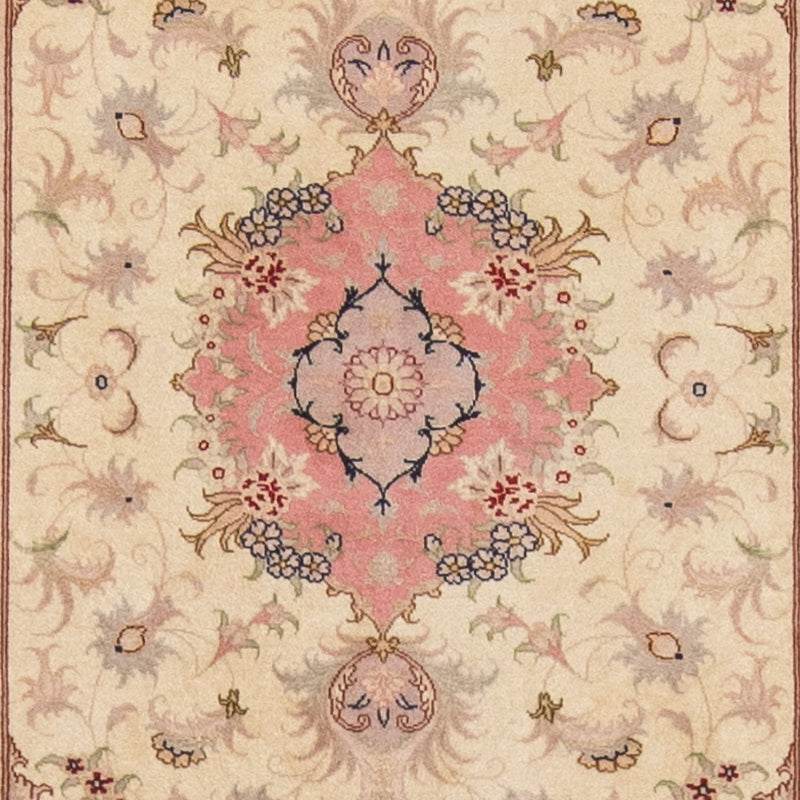 Runner Persisk matta - Tabriz - Royal - 410 x 80 cm - beige