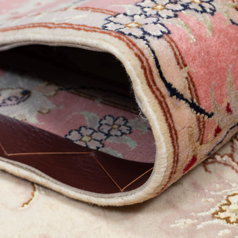 Runner Persisk matta - Tabriz - Royal - 410 x 80 cm - beige