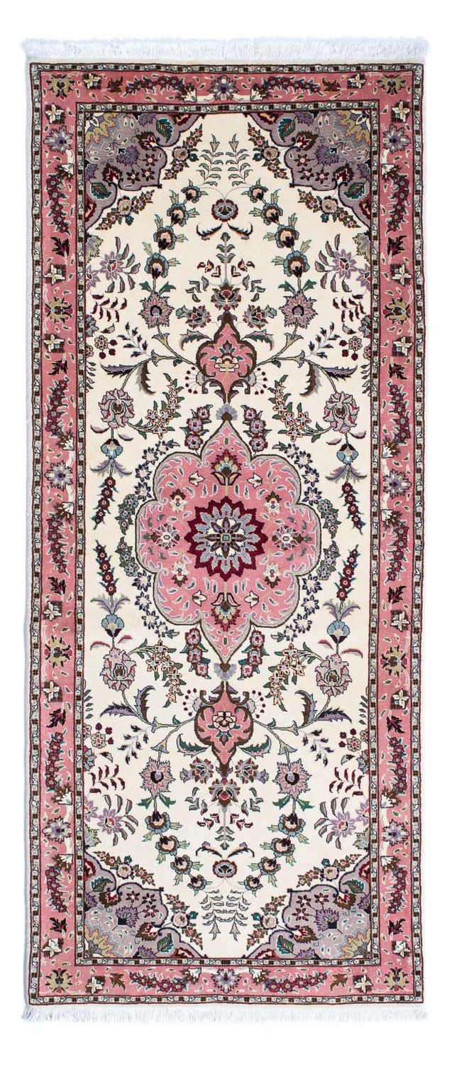 Runner Persisk matta - Tabriz - Royal - 202 x 82 cm - beige