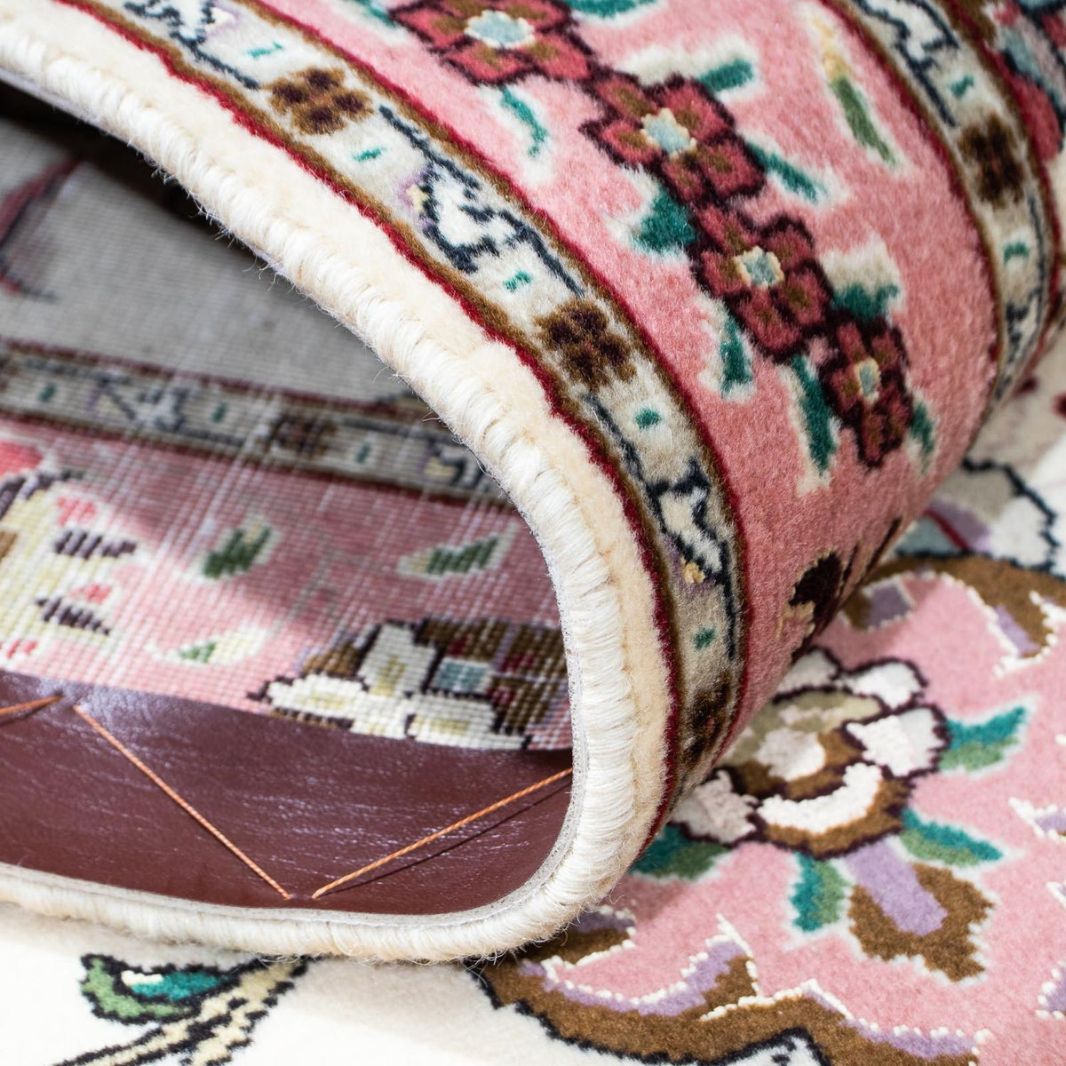 Runner Persisk matta - Tabriz - Royal - 202 x 82 cm - beige