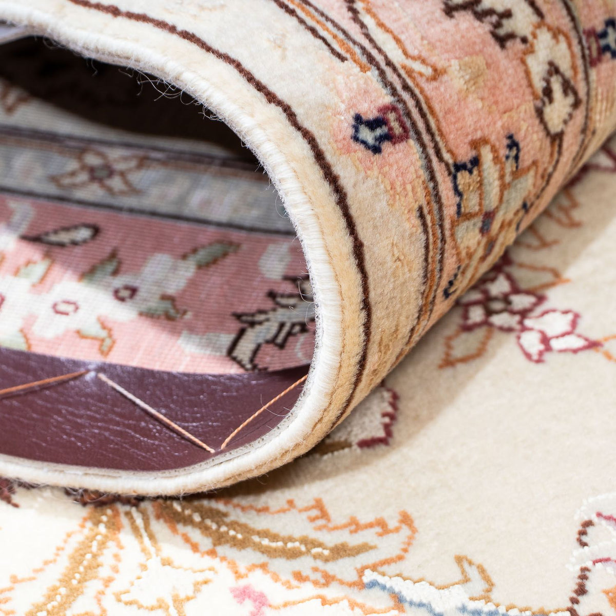 Runner Persisk matta - Tabriz - Royal - 212 x 81 cm - beige