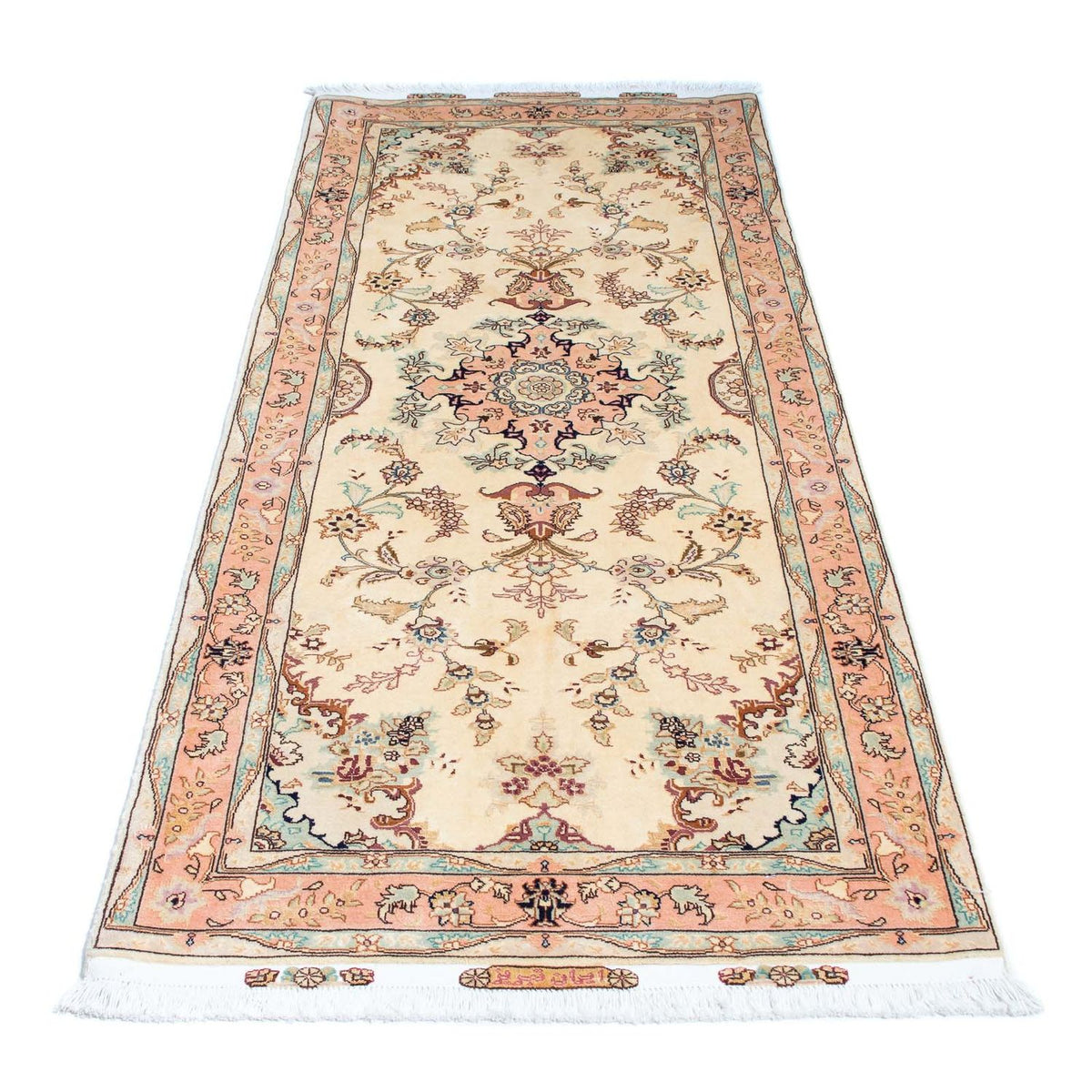 Runner Persisk matta - Tabriz - Royal - 212 x 81 cm - beige