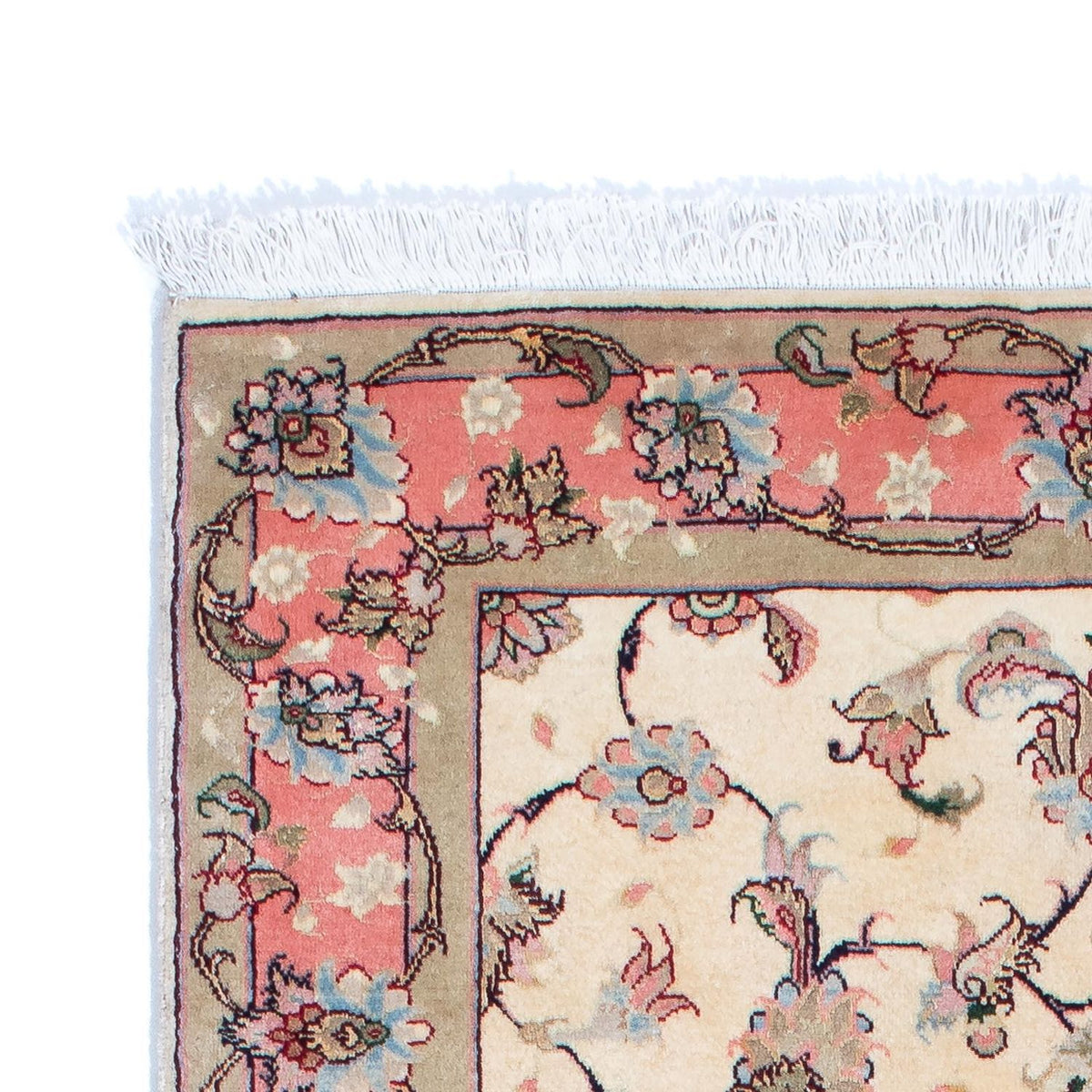 Runner Persisk matta - Tabriz - Royal - 202 x 77 cm - beige